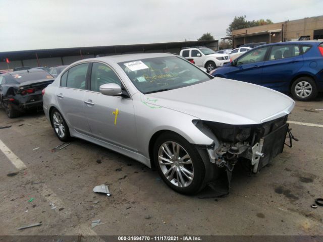 HYUNDAI GENESIS 2012 kmhgc4dd5cu182510