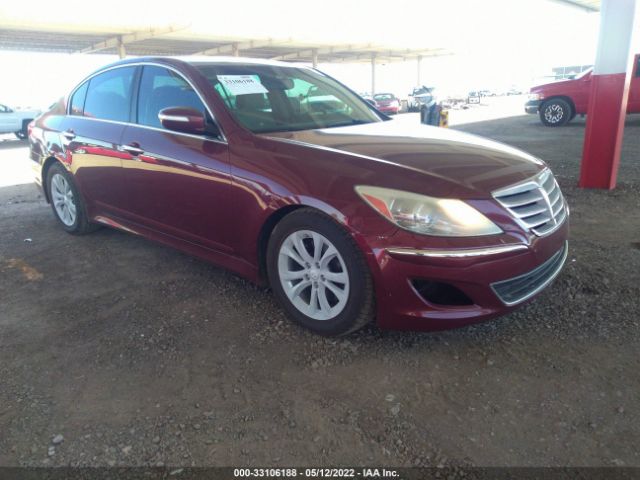 HYUNDAI GENESIS 2012 kmhgc4dd5cu195368