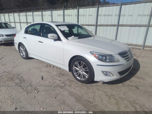 HYUNDAI GENESIS 2012 kmhgc4dd5cu198190