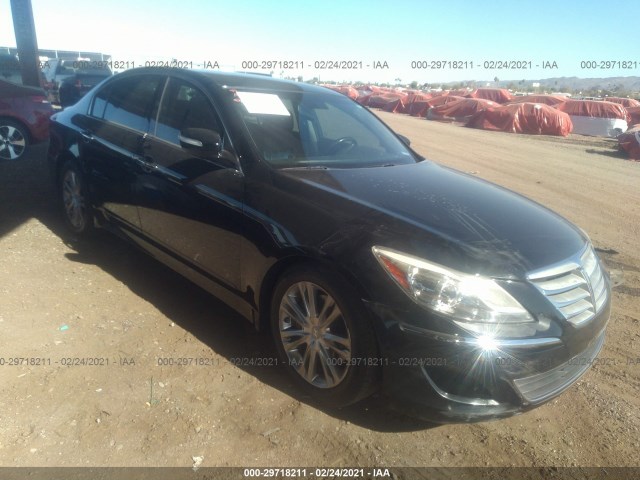 HYUNDAI GENESIS 2012 kmhgc4dd5cu202397