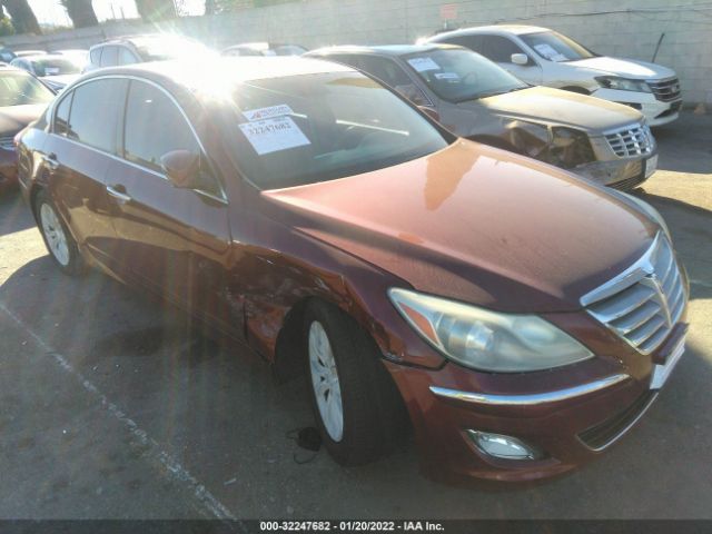 HYUNDAI GENESIS 2012 kmhgc4dd5cu205266