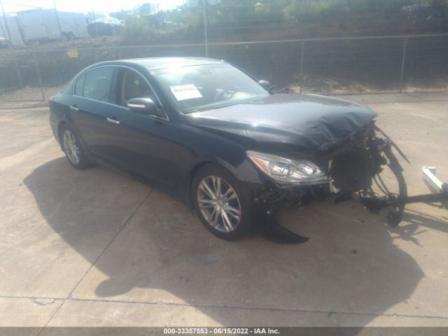 HYUNDAI GENESIS 2013 kmhgc4dd5du235448