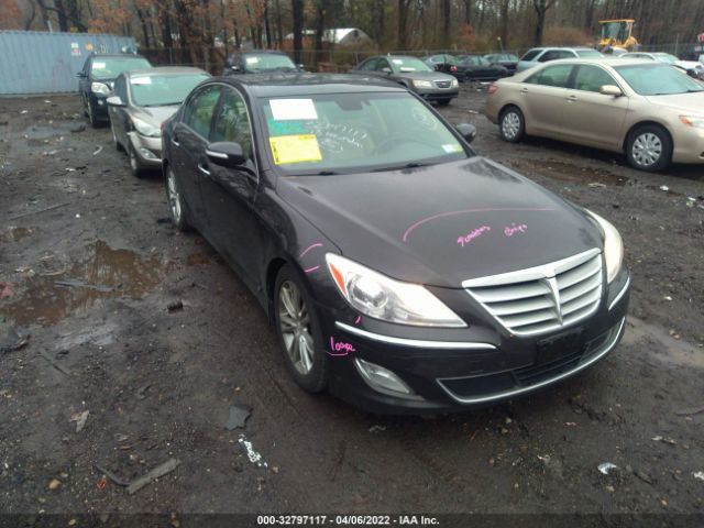 HYUNDAI GENESIS 2013 kmhgc4dd5du251102