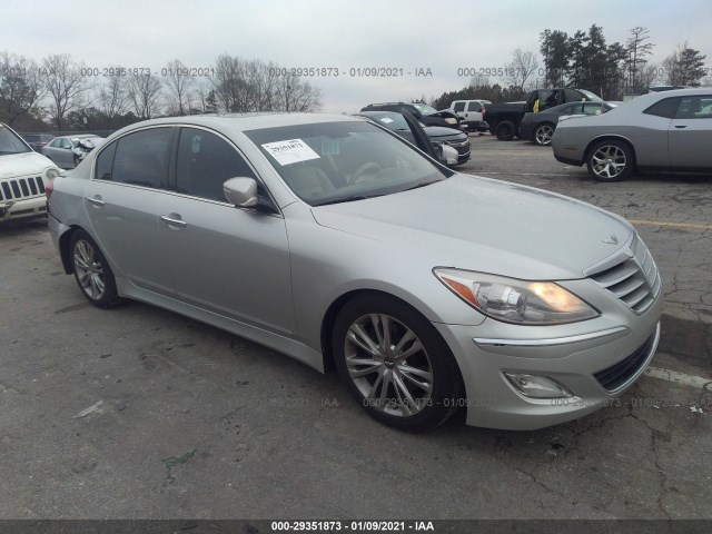 HYUNDAI GENESIS 2012 kmhgc4dd6cu151234