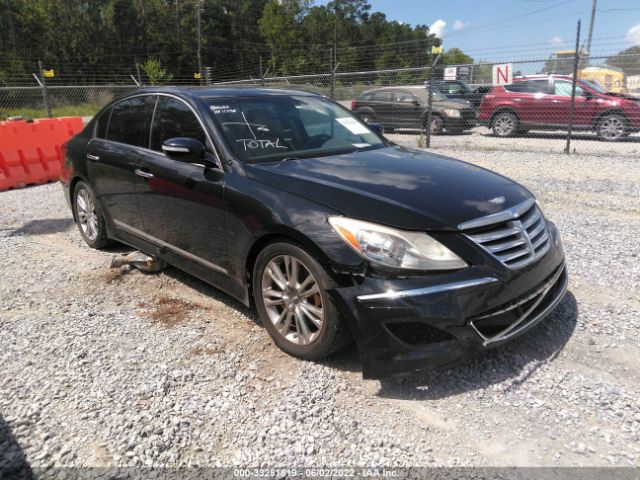 HYUNDAI GENESIS 2012 kmhgc4dd6cu151282