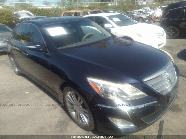 HYUNDAI GENESIS 2012 kmhgc4dd6cu167403