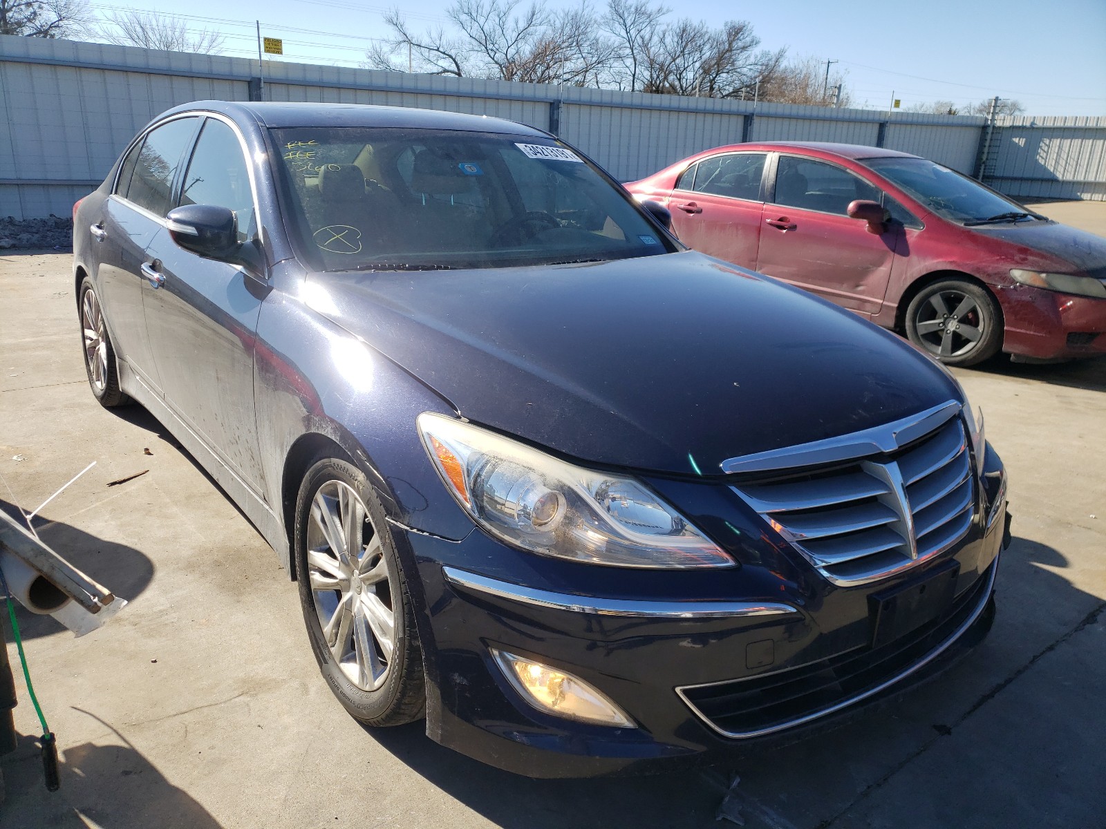 HYUNDAI GENESIS 3. 2012 kmhgc4dd6cu169328