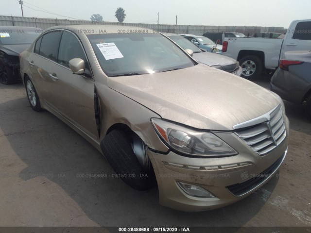 HYUNDAI GENESIS 2012 kmhgc4dd6cu178787