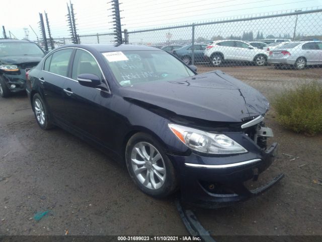 HYUNDAI GENESIS 2012 kmhgc4dd6cu180281