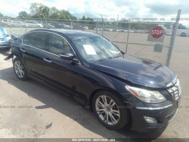 HYUNDAI GENESIS 2012 kmhgc4dd6cu189420