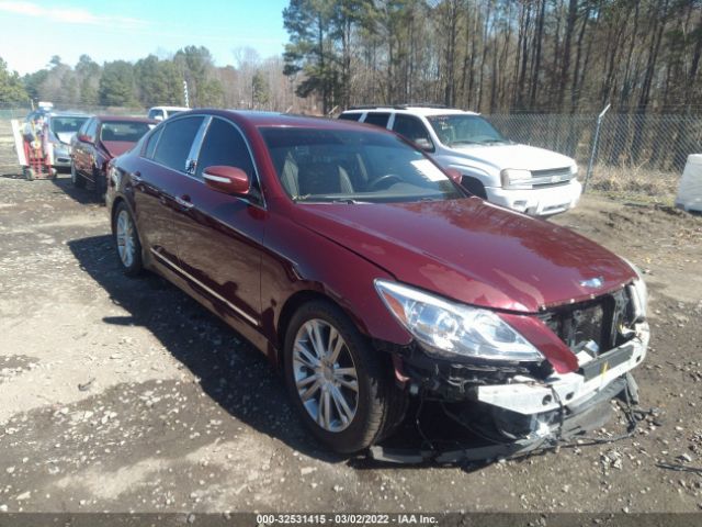 HYUNDAI GENESIS 2012 kmhgc4dd6cu193158