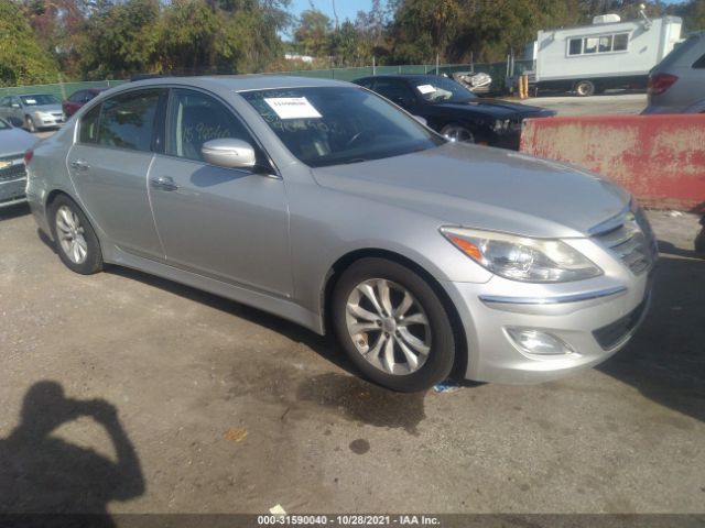 HYUNDAI GENESIS 2012 kmhgc4dd6cu193418