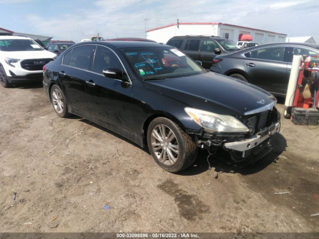 HYUNDAI GENESIS 2012 kmhgc4dd6cu206829