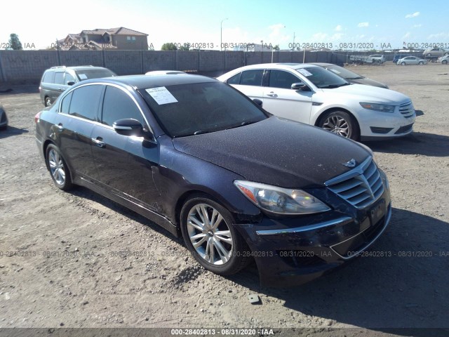 HYUNDAI GENESIS 2013 kmhgc4dd6du230503