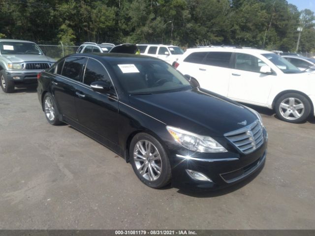 HYUNDAI GENESIS 2013 kmhgc4dd6du254400