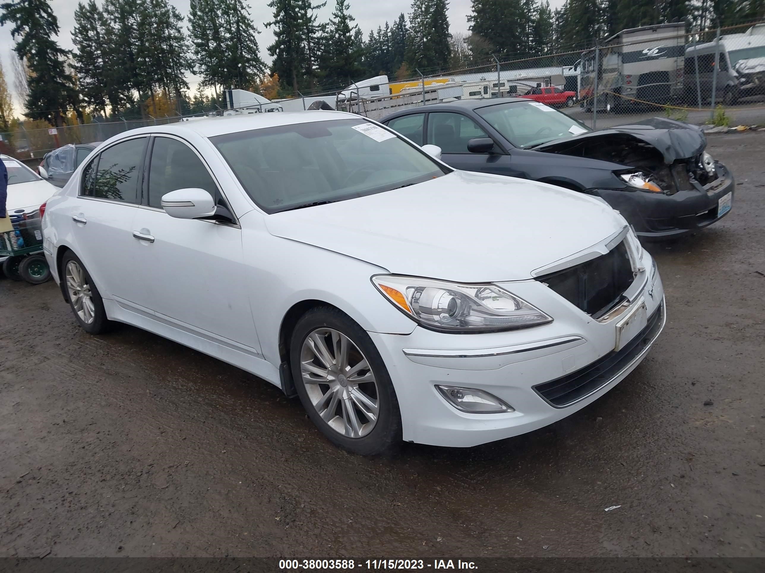 HYUNDAI GENESIS 2014 kmhgc4dd6eu259582