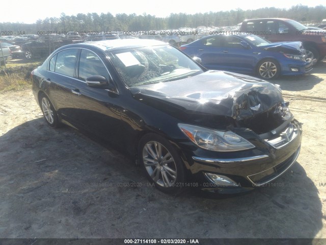 HYUNDAI GENESIS 2014 kmhgc4dd6eu263633