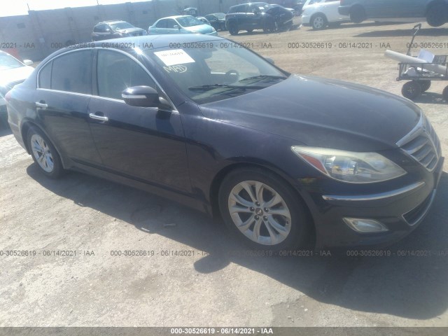 HYUNDAI GENESIS 2012 kmhgc4dd7cu155129