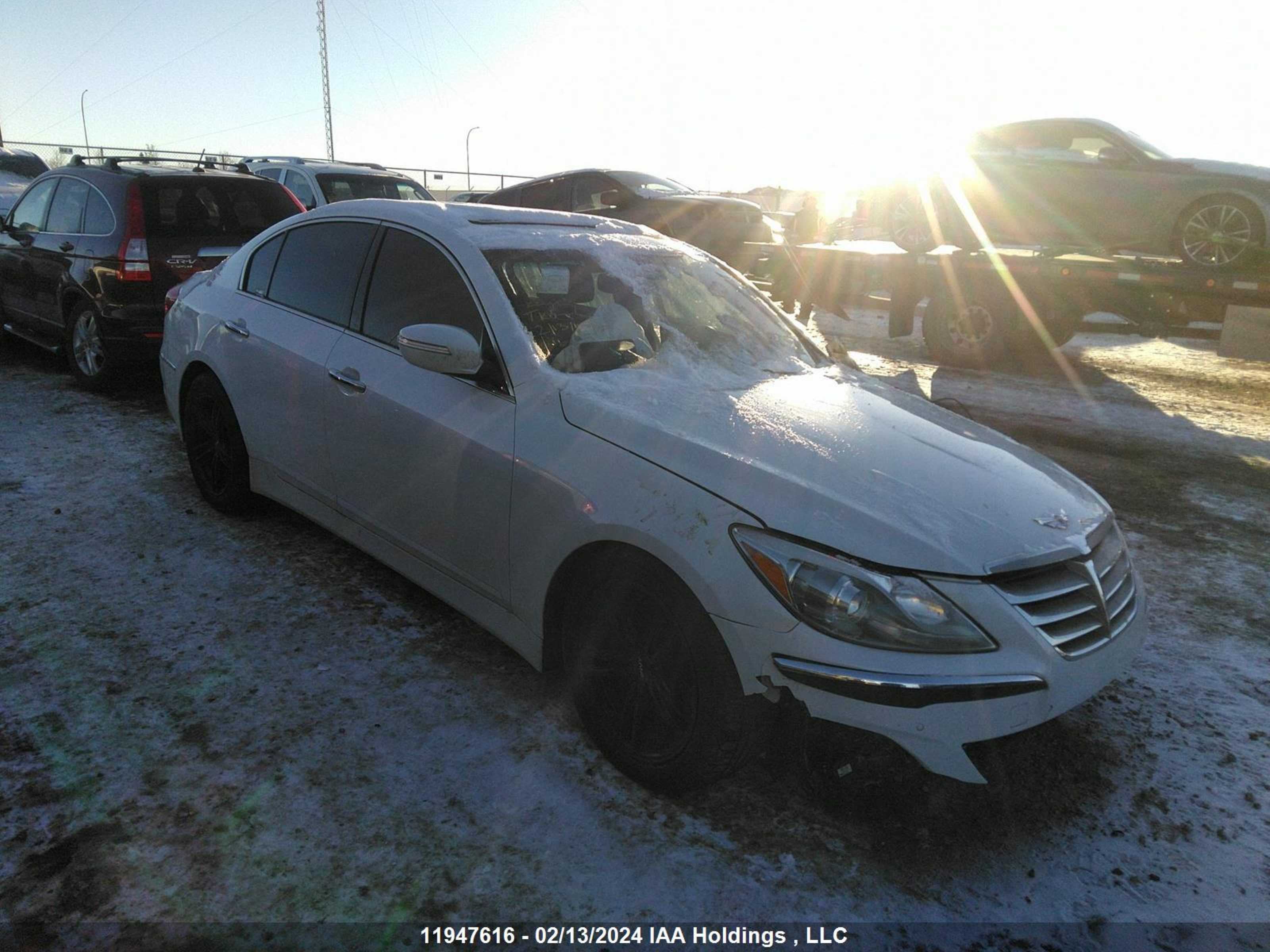 HYUNDAI GENESIS 2012 kmhgc4dd7cu169225