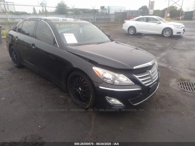 HYUNDAI GENESIS 2012 kmhgc4dd7cu178426