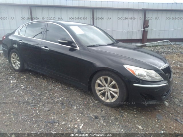 HYUNDAI GENESIS 2013 kmhgc4dd7du221132