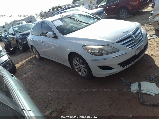 HYUNDAI GENESIS 2013 kmhgc4dd7du221535