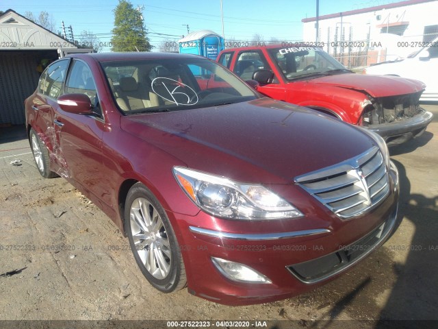 HYUNDAI GENESIS 2013 kmhgc4dd7du222085