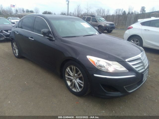 HYUNDAI GENESIS 2013 kmhgc4dd7du222216