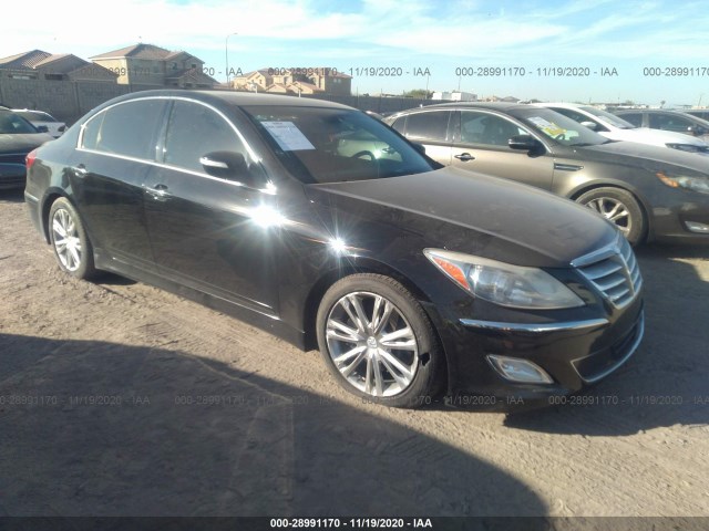 HYUNDAI GENESIS 2013 kmhgc4dd7du237055