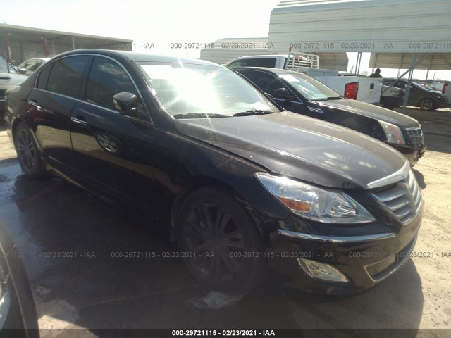 HYUNDAI GENESIS 2013 kmhgc4dd7du241929