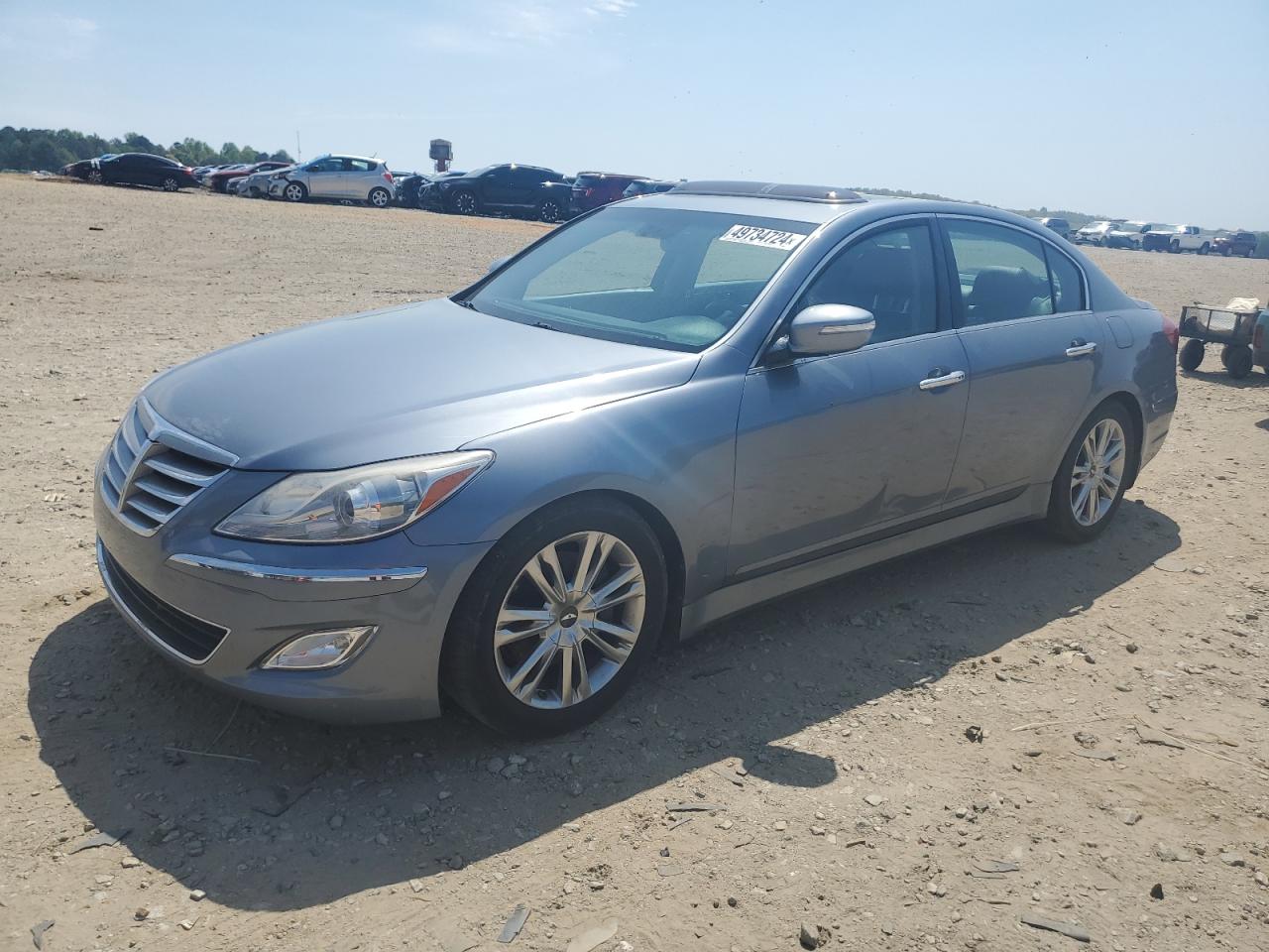 HYUNDAI GENESIS 2014 kmhgc4dd7eu263317