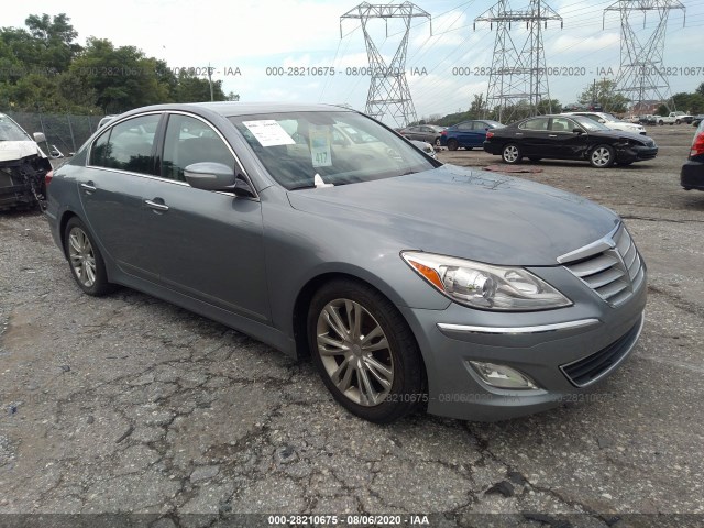 HYUNDAI GENESIS 2014 kmhgc4dd7eu264712