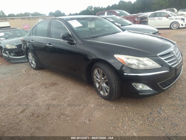 HYUNDAI GENESIS 2012 kmhgc4dd8cu151431