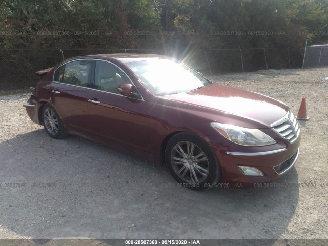 HYUNDAI GENESIS 2012 kmhgc4dd8cu166706