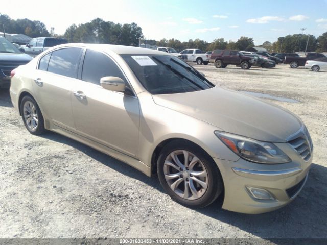 HYUNDAI GENESIS 2012 kmhgc4dd8cu176815