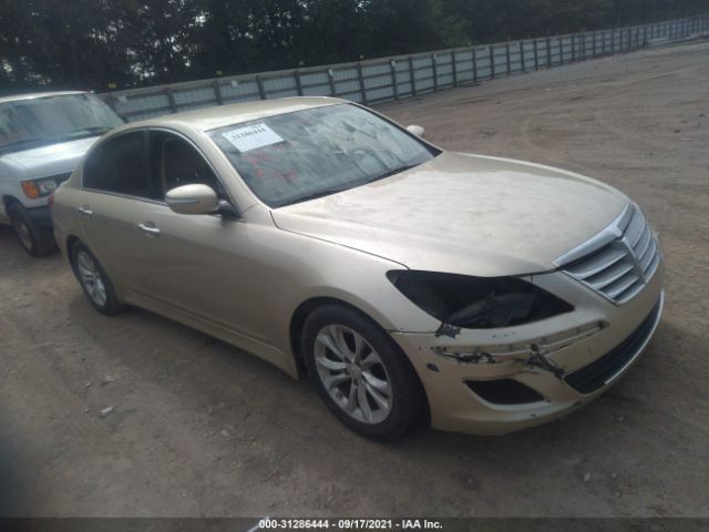 HYUNDAI GENESIS 2012 kmhgc4dd8cu177026