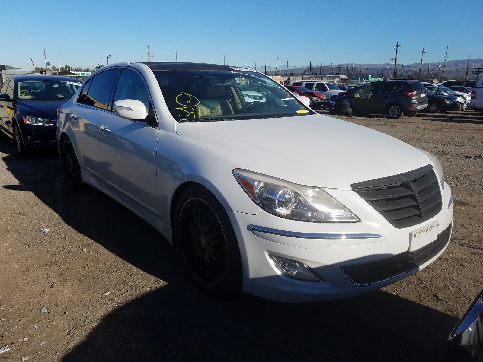 HYUNDAI GENESIS 3. 2012 kmhgc4dd8cu179617