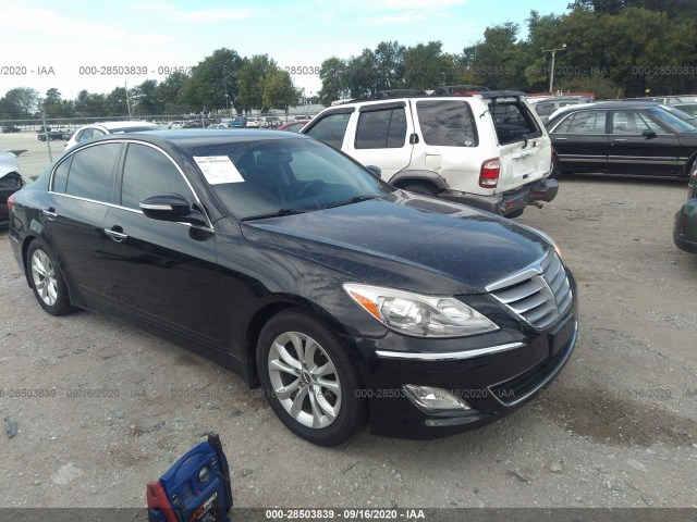 HYUNDAI GENESIS 2012 kmhgc4dd8cu179939