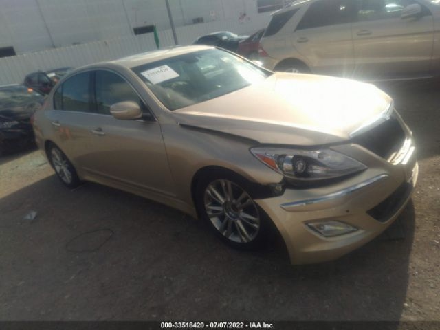 HYUNDAI GENESIS 2012 kmhgc4dd8cu182341