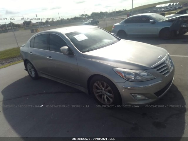 HYUNDAI GENESIS 2012 kmhgc4dd8cu188186