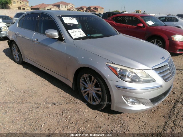 HYUNDAI GENESIS 2012 kmhgc4dd8cu190407