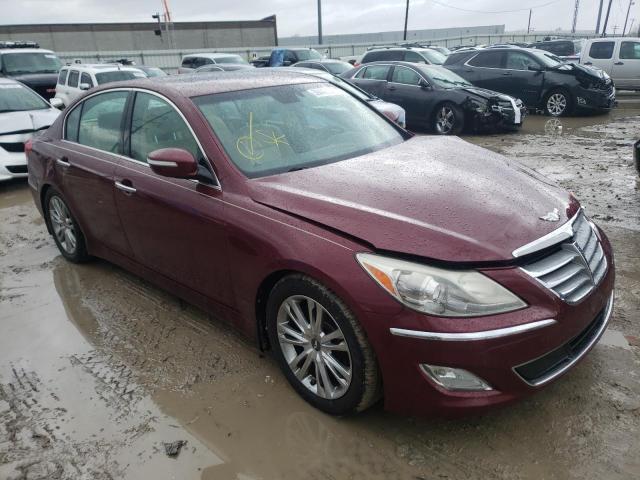 HYUNDAI GENESIS 3. 2012 kmhgc4dd8cu201535