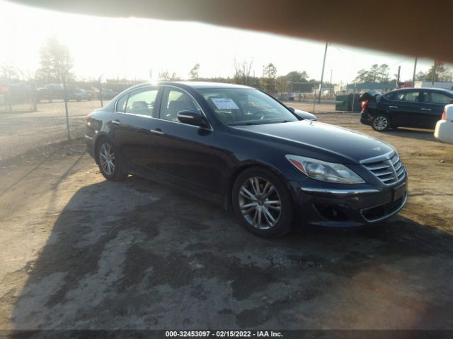 HYUNDAI GENESIS 2012 kmhgc4dd8cu204354