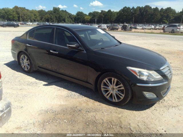 HYUNDAI GENESIS 2012 kmhgc4dd8cu204757