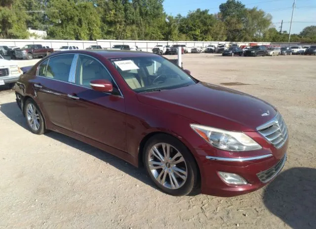 HYUNDAI GENESIS 2013 kmhgc4dd8du214173