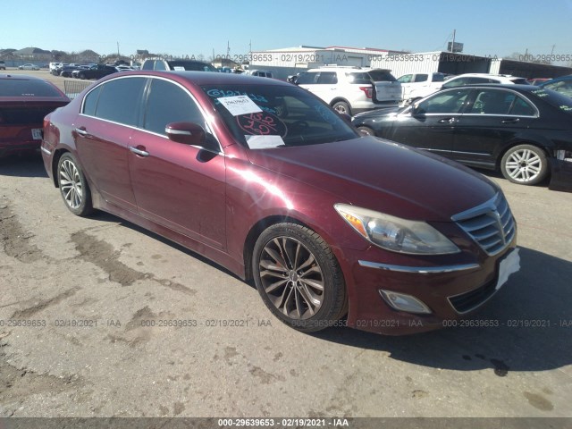 HYUNDAI GENESIS 2013 kmhgc4dd8du219468