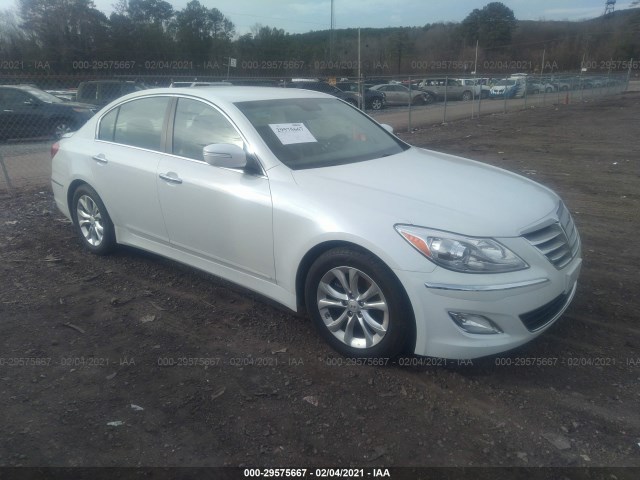 HYUNDAI GENESIS 2013 kmhgc4dd8du222077