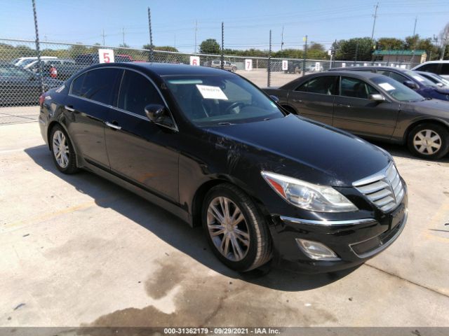 HYUNDAI GENESIS 2013 kmhgc4dd8du229837