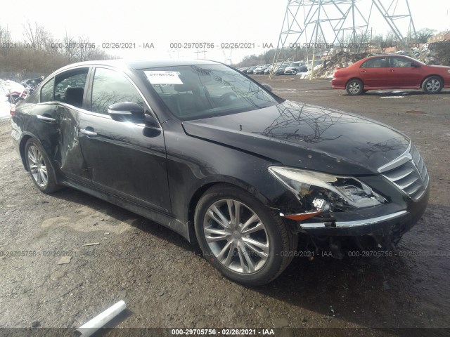 HYUNDAI GENESIS 2013 kmhgc4dd8du238165