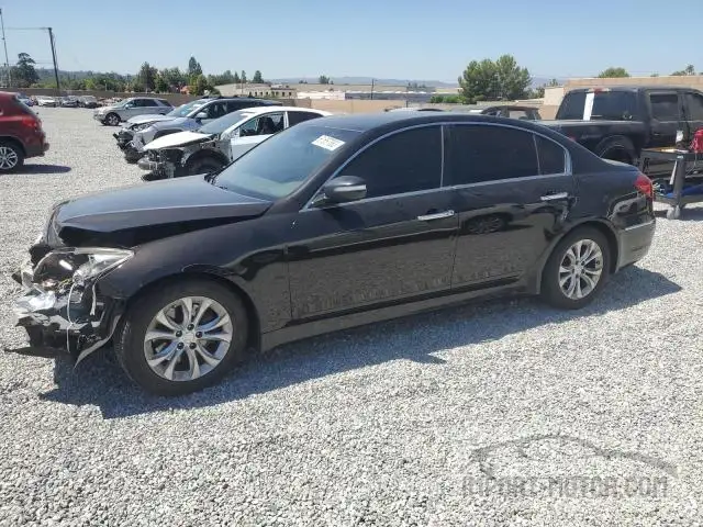 HYUNDAI GENESIS 2013 kmhgc4dd8du244600